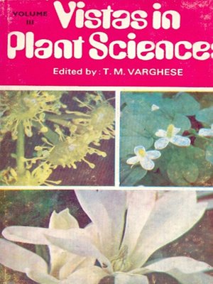 cover image of Vistas in Plant Sciences Special Volume in Genetics & Plant Breeding